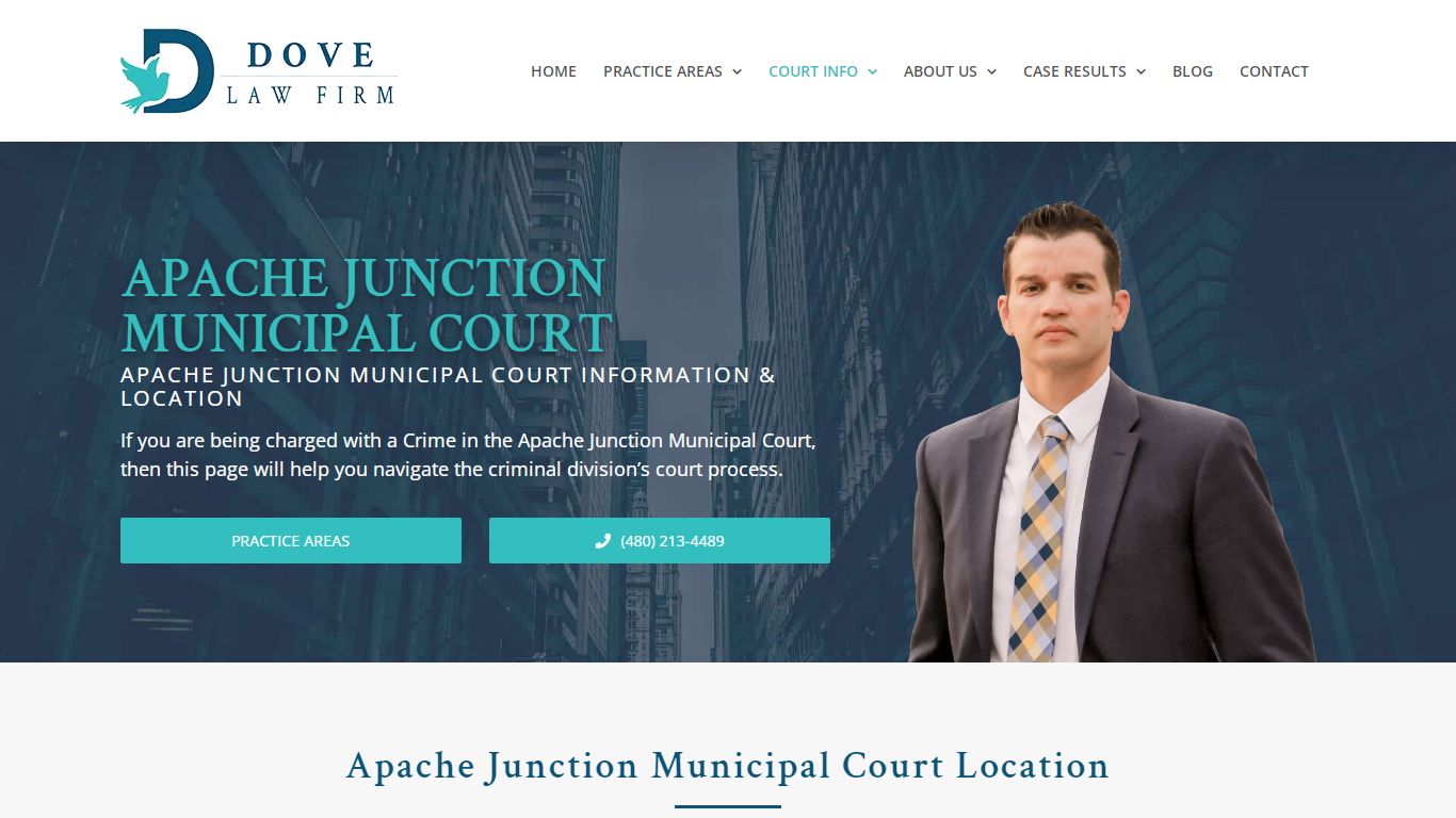 Apache Junction Municipal Court Info | Dove Law Firm, PLLC